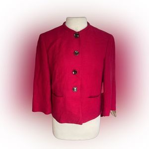 Talbots Women’s Red Blazer Size 12